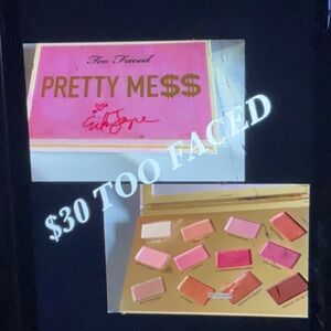 Too Faced Pink and Gold Eyeshadow Collection